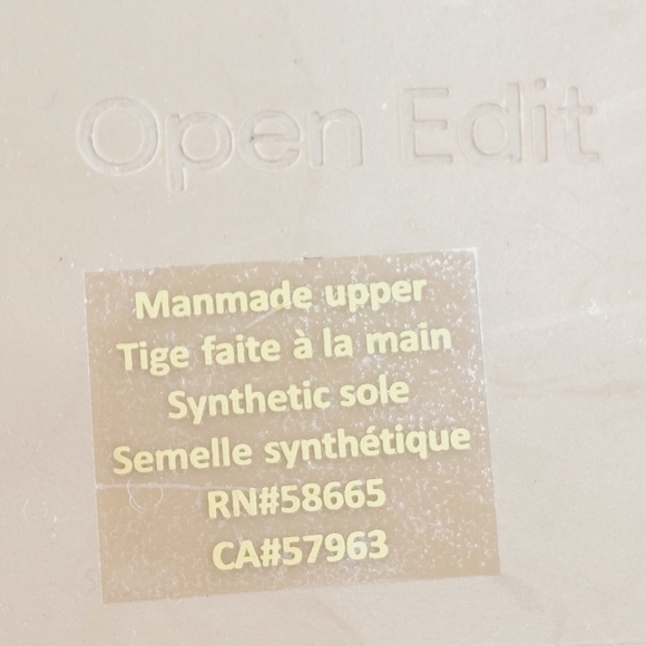 NEW Open Edit Brown Leather Strappy Lace Up Ankle Summer Flat Sandals M485 - Picture 9 of 11